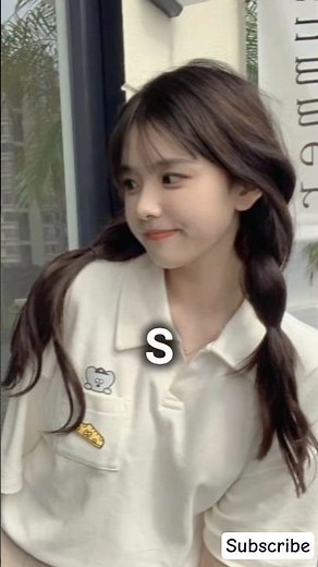Top 6 Happy Girls Name Letters 😊✨ | Always Smiling 💖