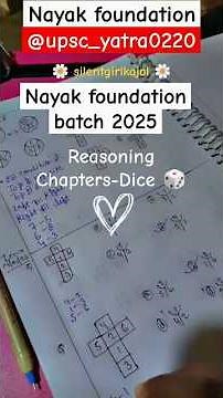 Reasoning Nayak foundation batch #ssc #ssccgl #rwa #rojgarwithankit