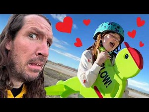 My Kids are Crazy! Bike Ride to PiRATE iSLAND!! Lava Monster at Adley's Favorite neighborhood Park