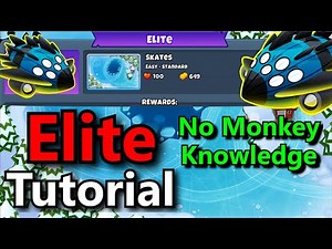 Vortex Elite Tutorial || No Monkey Knowledge || Skates (BTD6)