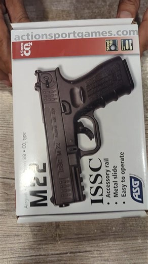 M22 Austria BB Pistol ISSC #airsoft #shortvideo #shotsfeed #colts #umarexairguns #shorts