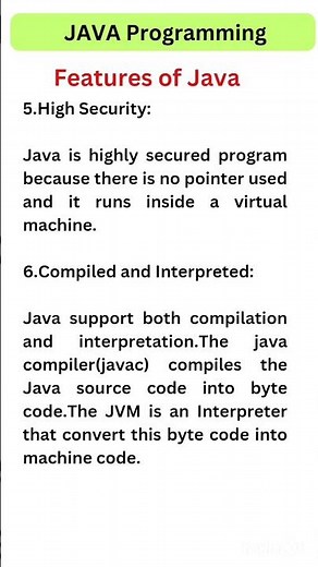 Features of Java ||Java for Beginners
