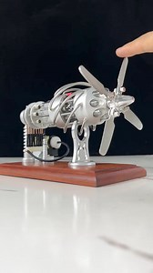 Unleash the power of physics with our mesmerizing 16-Cylinders Hot Air Stirling Engine Model! 🔥⚙️ Witness science come alive as heat transforms into motion, creating an elegant display of engineering mastery. Perfect for enthusiasts and curious minds alike, this model is sure to spark conversations and ignite a passion for innovation. Elevate your desk decor and inspire wonder with this captivating piece! #StirlingEngine #EngineeringMarvel #scienceinmotiontour2019 | EngineKit