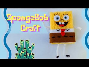 SpongeBob Easy Craft Idea - Recycling Craft