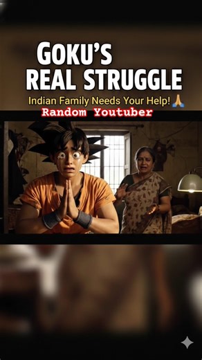 Goku Needs Your Help! Can We Reach 1M Subscribers? 🙏✨ #AnimeInIndia |Goku Anime | viral shorts