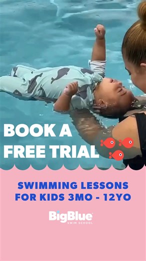 Experience the joy of swimming at Big Blue Swim School with a free trial lesson! | Big Blue Swim School