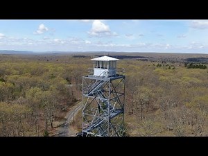 Watching the woods from a fire tower | On The Pennsylvania Road
