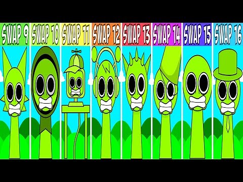 EVERY Characters From Sprunki Phase 1 SWAP