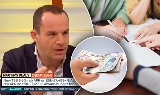 Martin Lewis informs viewers how to borrow cheaply