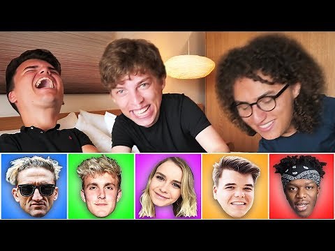 GUESS THE YOUTUBER CHALLENGE! w/ Kwebbelkop And Jelly