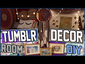 DIY Tumblr Room Decor! | Turn Your Room Into Tumblr! | Cheap & Easy Tumblr Room Decor Ideas!