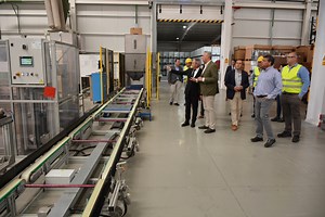 Visita a las instalaciones de Greif Packaging, que fabrica contenedores plásticos en San Roque | San Roque