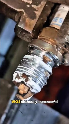 Make a new thread spark plug#shorts #satisfying #working