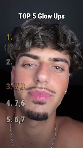 RANKING TOP 5 GLOW UPS #usa