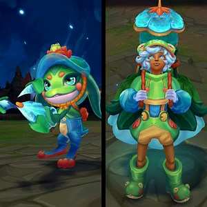 Splash around with Rain Shepherd chromas, now in the shop 🐸 | League of Legends