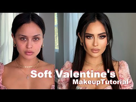 Easy Soft Glam Valentine's Makeup Tutorial | Christen Dominique