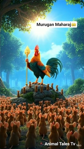 Ek Murga Bana Raja | Murugan Maharaj vs Hawk#shortvideo