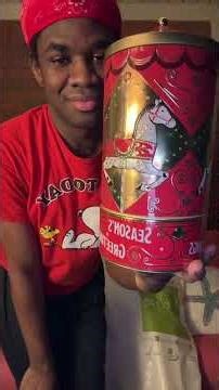 This is a rotating musical carousel tin can filled with Belgian pearls ❤️🎁 #fyp #musical #cookies