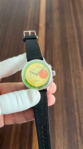 Studio Underdog / Underd0g 01Series Avocado / Av0cado Seagull Movement Chronograph 38.5mm Watch