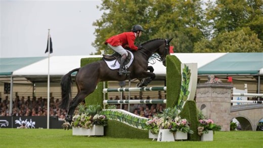 Harry Meade finishes with three horses inside the top 10 at Burghley Horse Trials