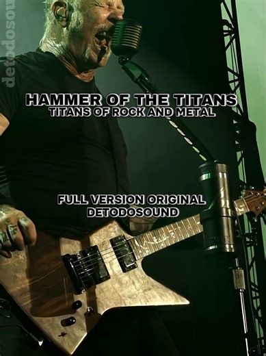 HAMMER OF THE TITANS - TITANS OF ROCK AND METAL FULL VERSION ORIGINAL by detodosound Canciones dedicadas alo grandes de rock y metal Deef Leppard ,Scorpions , Europe, Helloween , Hammerfall , Stratovarius , Judas Priet , y más... #newmusic #metal #rock #powermetal #tiktok 😍💪🤘