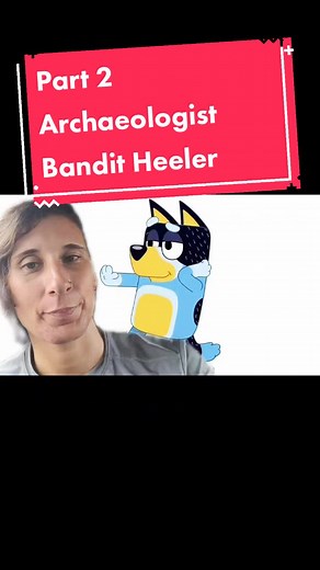 Part 2 of Dr. Bandit Heeler, the Archaeologist! #bluey #blueyshow #ba...