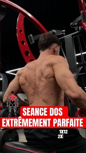 Séance DOS parfaite pour largeur et épaisseur ✅ #musculation #motivation #fitnessfrance #dos