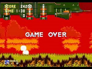 Sonic The Hedgehog 3 - Game Over