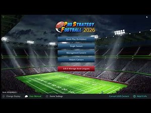 Pro Strategy Football 26: How to Get Mods Into The Game