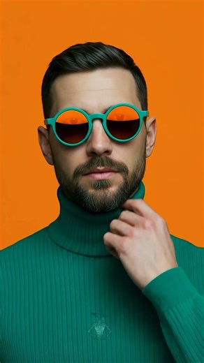 Stylish fashion glamour model poses for photoshoot | Modern outfit ideas | High fashion AI posing