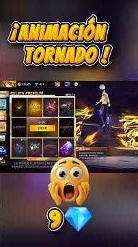como sacar la animación de llegada Tornado con 9💎