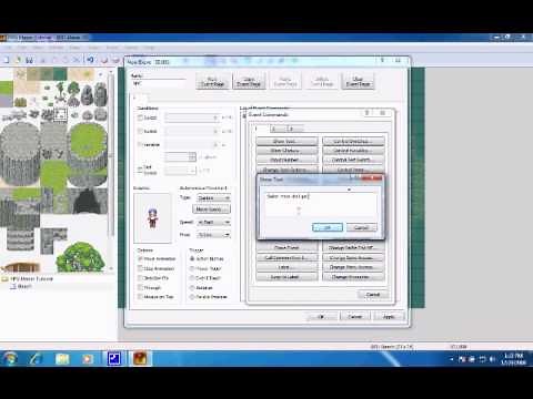 RPG Maker XP Tutorial 4 - Making NPCs
