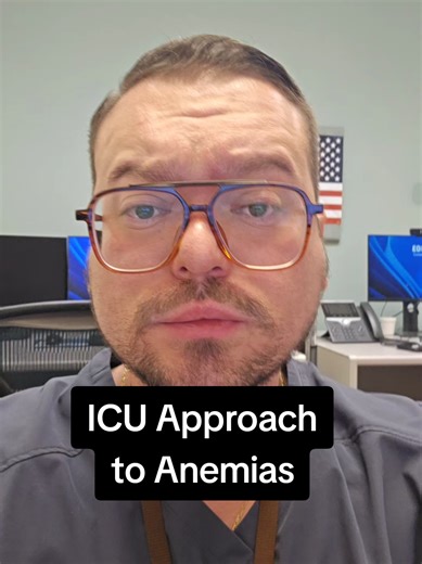 Lessom 70: How I Think Through Anemias. Don't come at me heme/onc friends 👀 . . . . Views expressed here are my own and not those of any current or past employers. Not medical advice, see you primary medical doctor for personalized advice. For entertainment and possibly educational purposes only. #learnontiktok #tiktoklearningcampaign #creatorsearchinsights