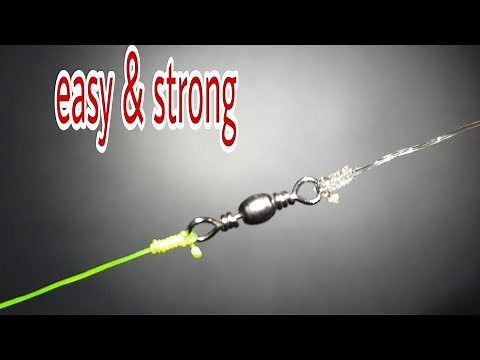 FISHING KNOT TUTORIAL : How To Tie a Swivel