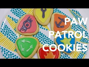 Paw Patrol Sugar Cookies Design || Gastrofork