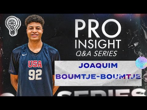 Joaquim Boumtje-Boumtje Interview | USA Basketball Junior National Team Minicamp | 10.10.25
