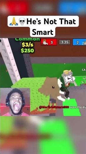 He’s Not That Smart 🙏💀 #roblox #fypシ #shorts