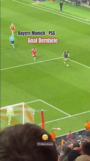 Bayern Munich - PSG, goal Dembele (0-1) #highlights #ucl #semifinal #goal #arsenal