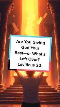 The Offering God Actually Wants #biblestudy #faith #sacrifice