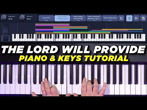 The Lord Will Provide - Passion Piano Tutorial - Sunday Keys Song Specific Patch