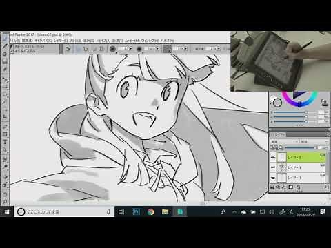 TRIGGER live drawing 01 (Hand Camera/10 minute ver.)