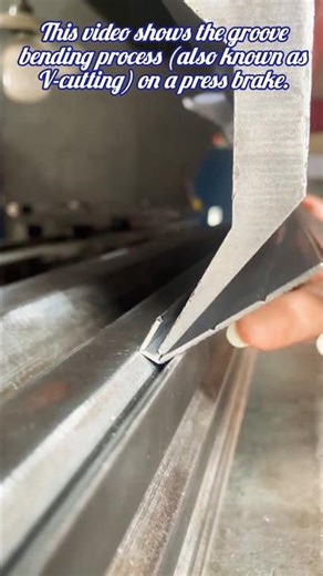 The Art of V-Groove Sheet Metal Bending