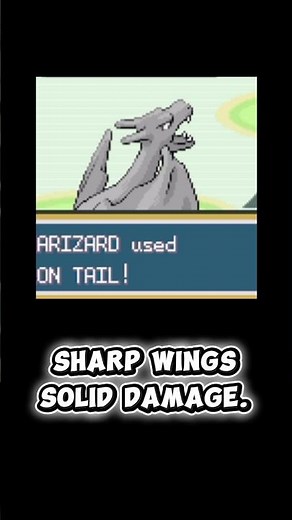 Pokémon FireRed: Steel Wing Strikes HARD 🪽⚙️ #pokemon #charizard