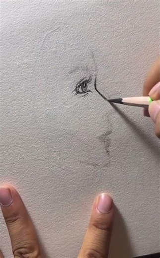 How to draw a face on traces. #face #tracing #drawing #art