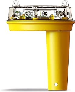 Solar Foxlights Predator Deterrent 9-LED Night Wildlife Repeller with 360° Coverage, Random Flashing Colors – Humane, Solar or Battery-Powered Protection for Chickens, Goats, Gardens Farms & Vineyards