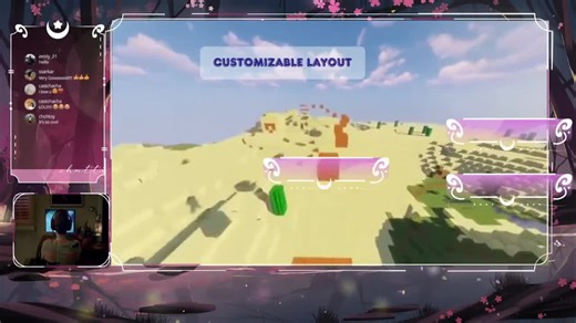 Animated Forest of Sakura Stream Pack for Twitch, Kick, Youtube/aesthetic Theme/overlay Set/japan/alerts/panels/pink/butterfly Transition - Etsy