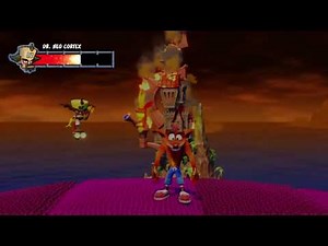 Crash Bandicoot 1 N. Sane Trilogy Final Boss Dr. Neo Cortex and Ending
