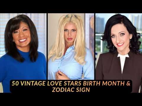 50 Vintage Love Stars Comparison By Birth Month And Zodiac Sign Statistics
