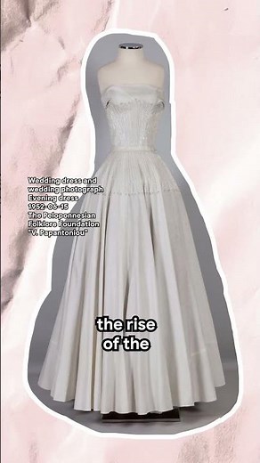 Ever wondered why brides wear white on their wedding day? 👰‍♀️#GoogleArtsandCulture #fashionhistory