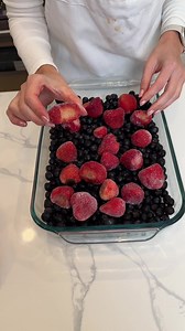 Frozen Berry Cobbler recipe is delicious | Adam Trent